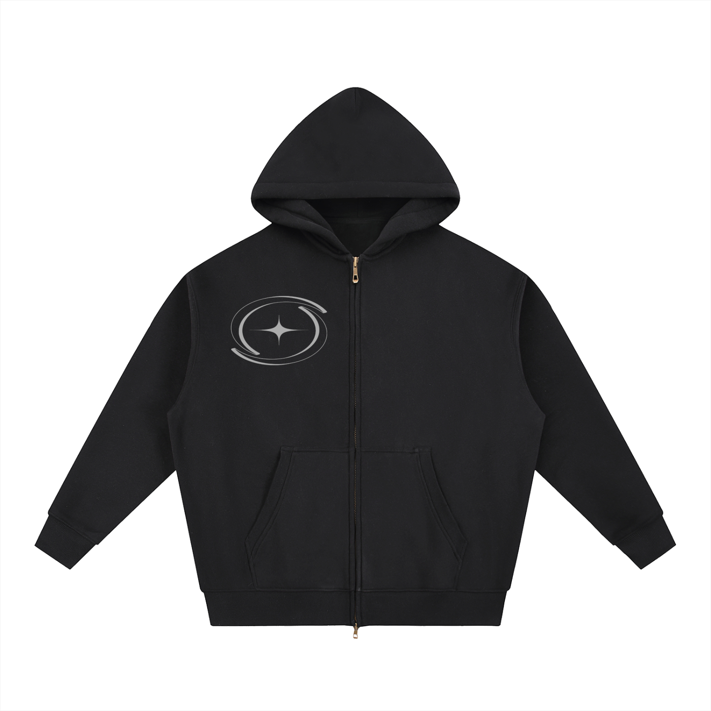 Stuzzy Oversized Fleece Boxy Hoodie