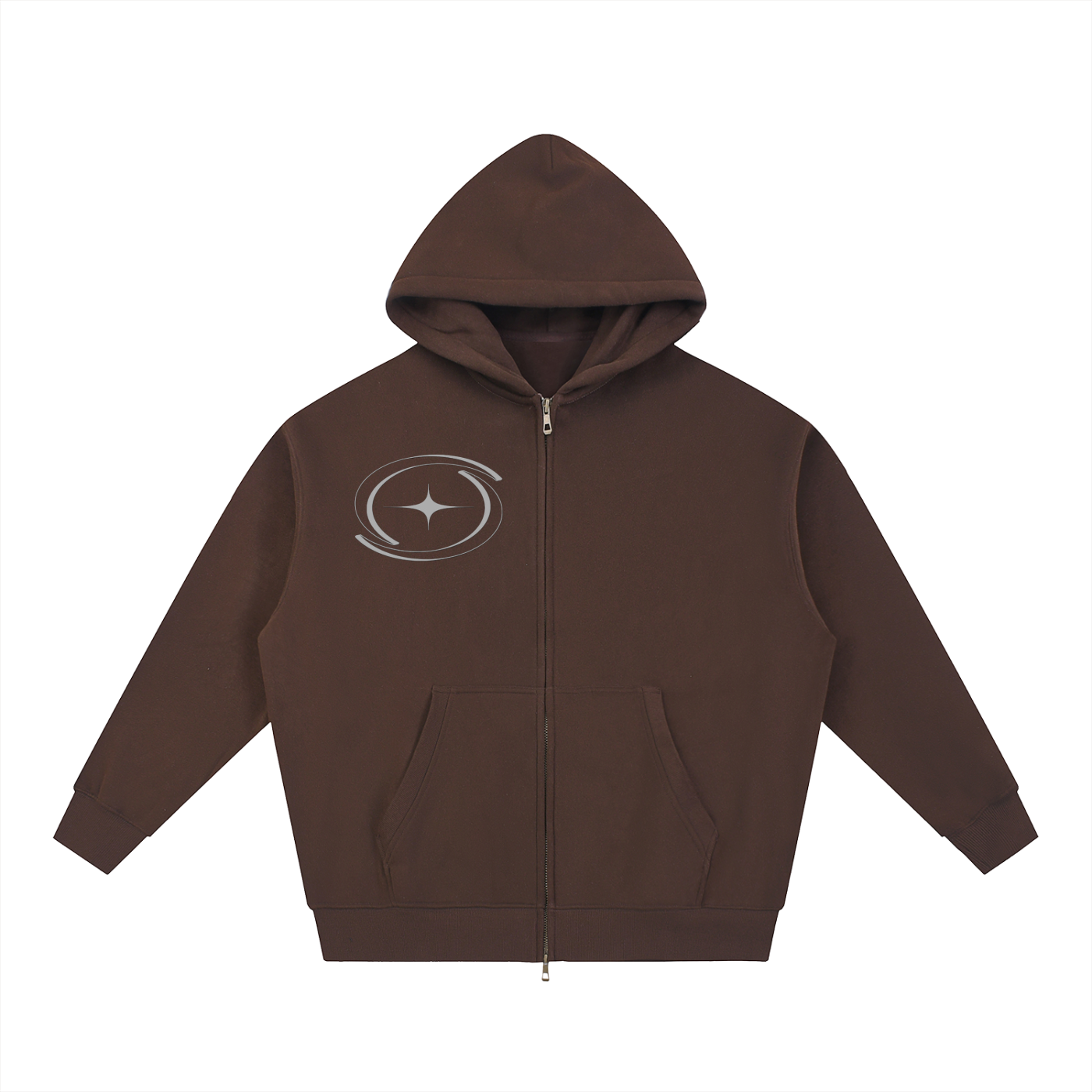 Stuzzy Oversized Fleece Boxy Hoodie